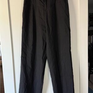 Isabel Marant Black Dress Pants with Straight Leg Design